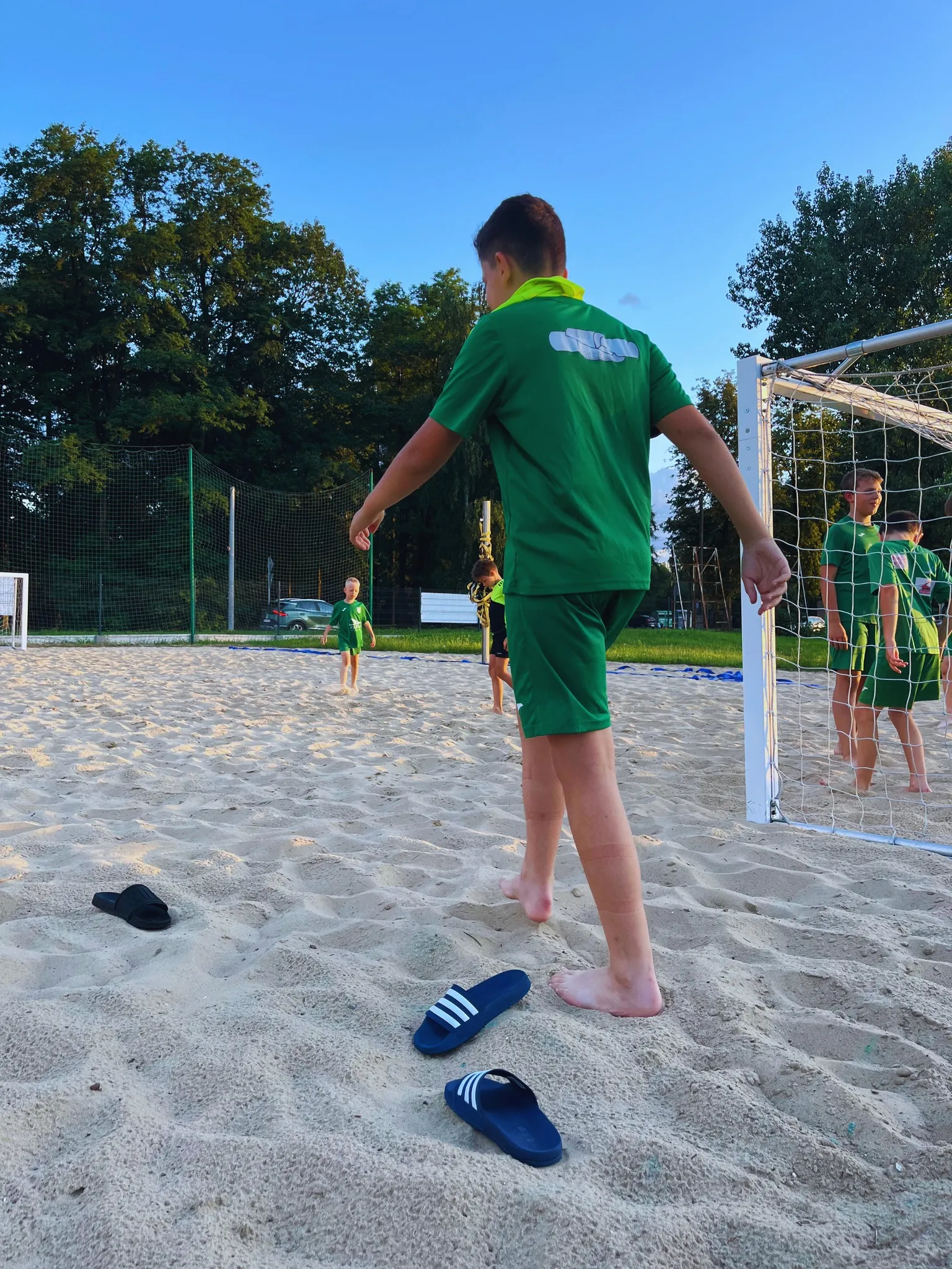 Boisko do piłki nożnej plażowej